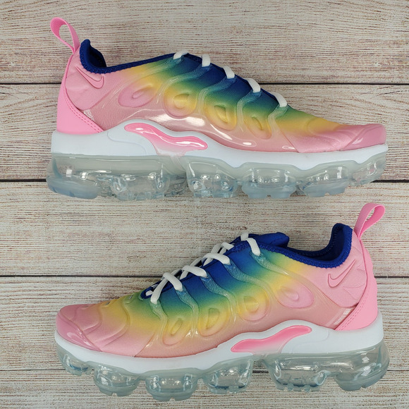 Nike Air VaporMax Plus 'Cotton Candy Rainbow' Women's Size 7.5 - Picture 5 of 9